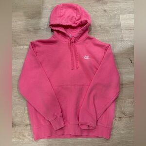 Nike Men's Pink Hoodie